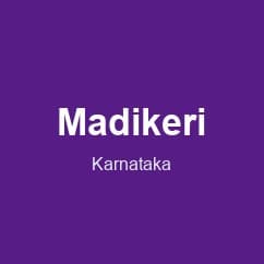 Picture of Madikeri city