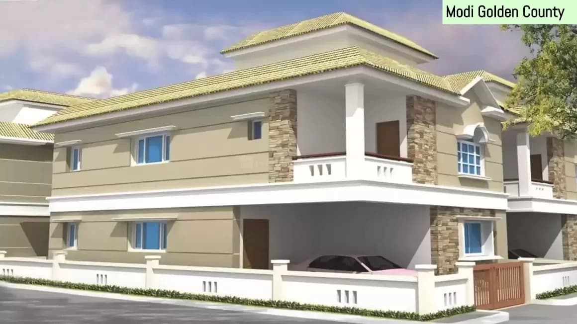 Modi Golden County - 3 BHK villa in hyderabad | Housystan