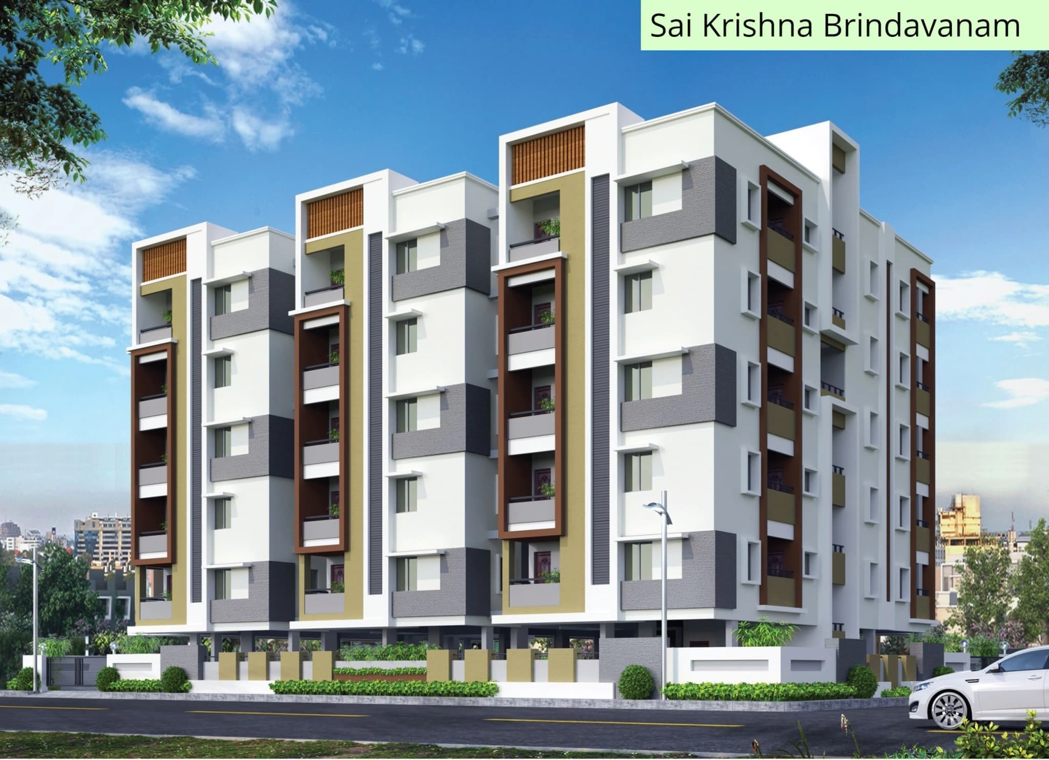 Sai Krishna Brindavanam - 2 BHK apartments in hyderabad | Housystan