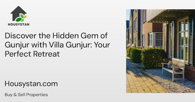 Discover the Hidden Gem of Gunjur with Villa Gunjur: Your Perfect Retreat