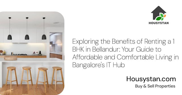 Exploring the Benefits of Renting a 1 BHK in Bellandur: Your Guide to Affordable and Comfortable Living in Bangalore's IT Hub