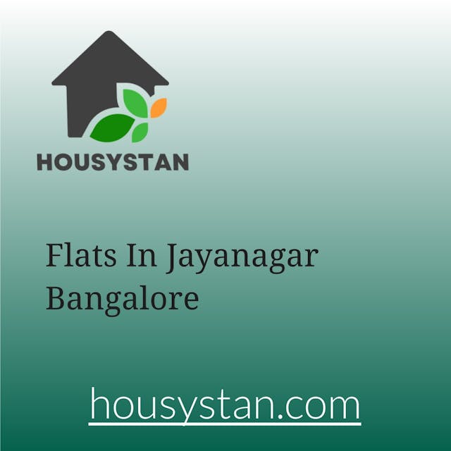 Image of Flats In Jayanagar Bangalore