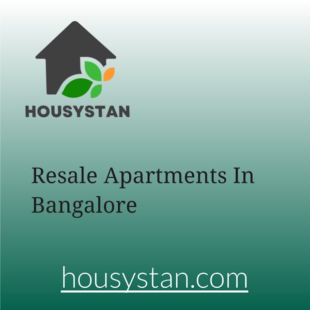 Image of Resale Apartments In Bangalore