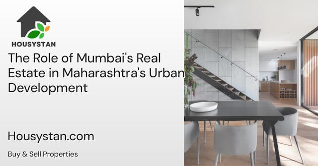 Image of The Role of Mumbai's Real Estate in Maharashtra's Urban Development