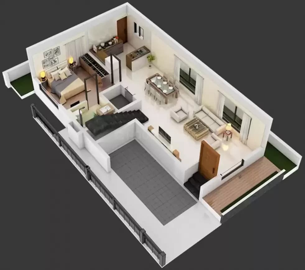 Floor plan for 42 Queens Square