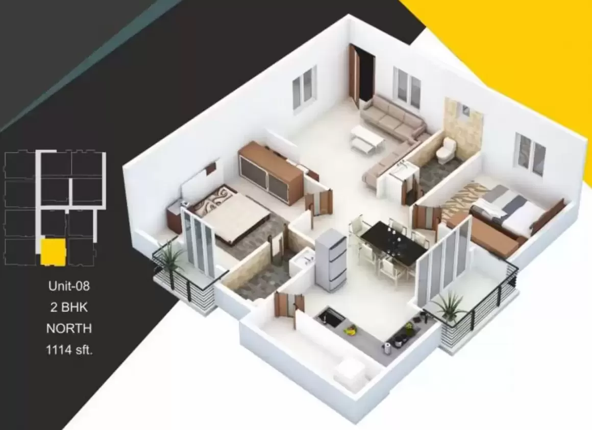 Floor plan for ASRS Paradise