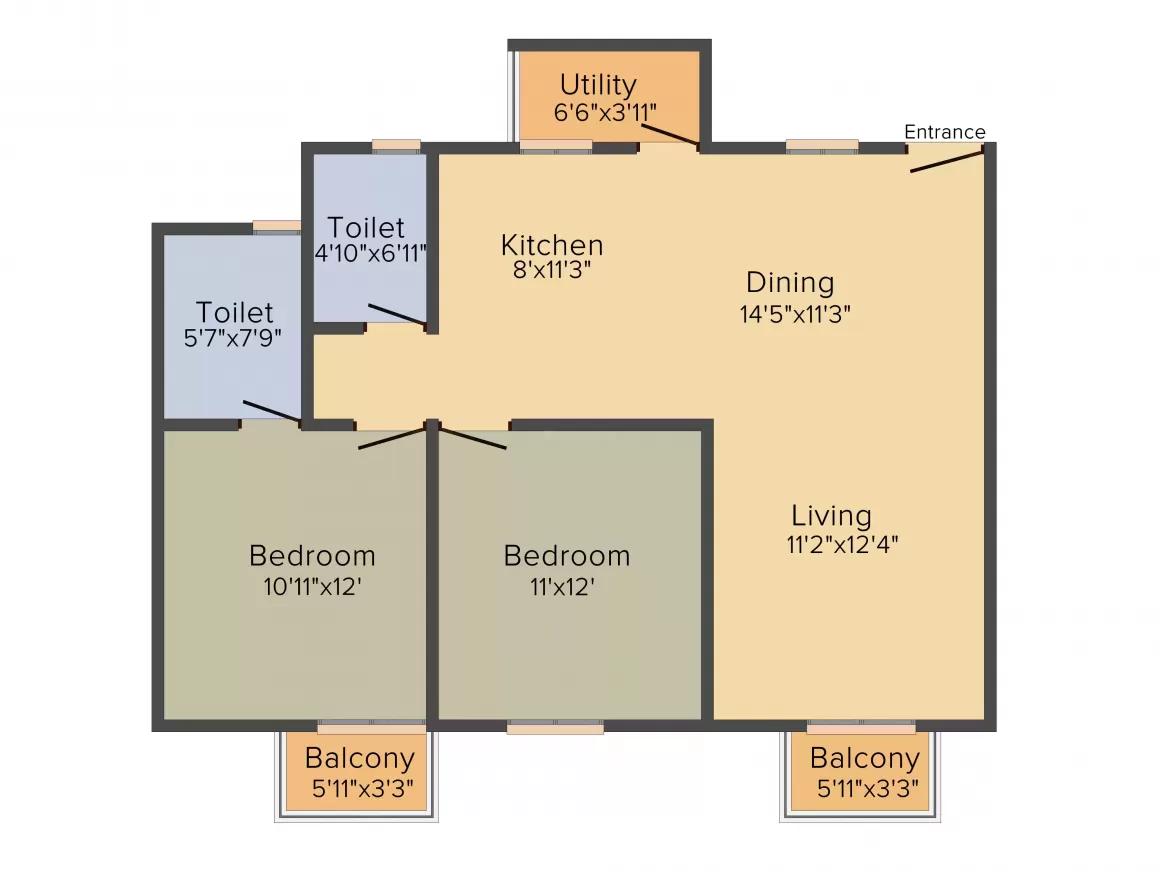 Floor plan for Alpine Vistula