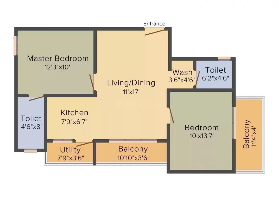 Floor plan for Ambiant Asset Homes