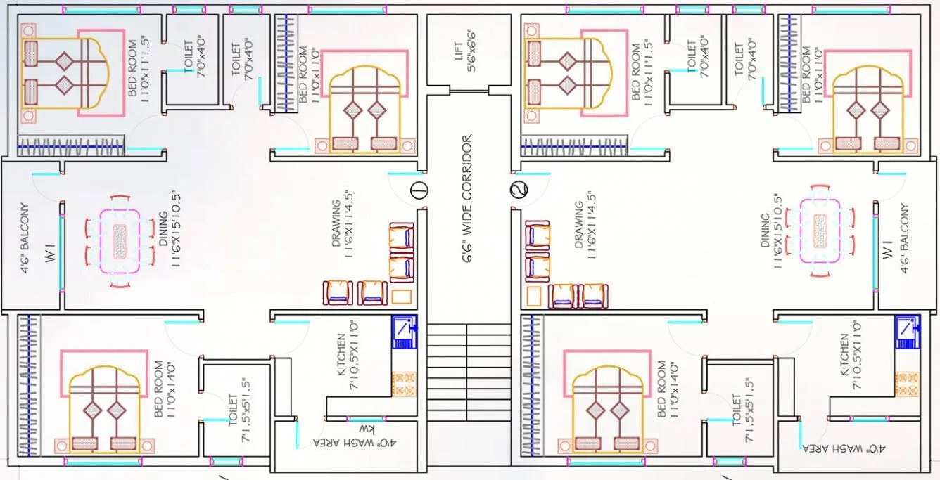 Floor plan for Avantika Bharani