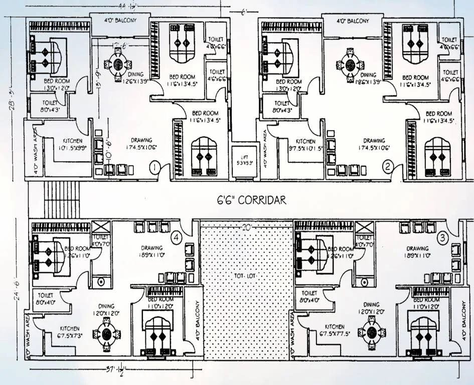 Floor plan for Avantika Swathi