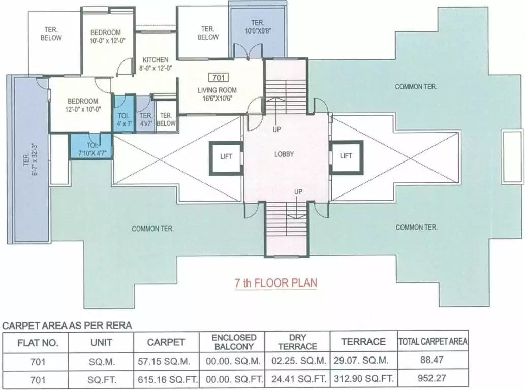 Floor plan for Bafana Sari Oshiya Park