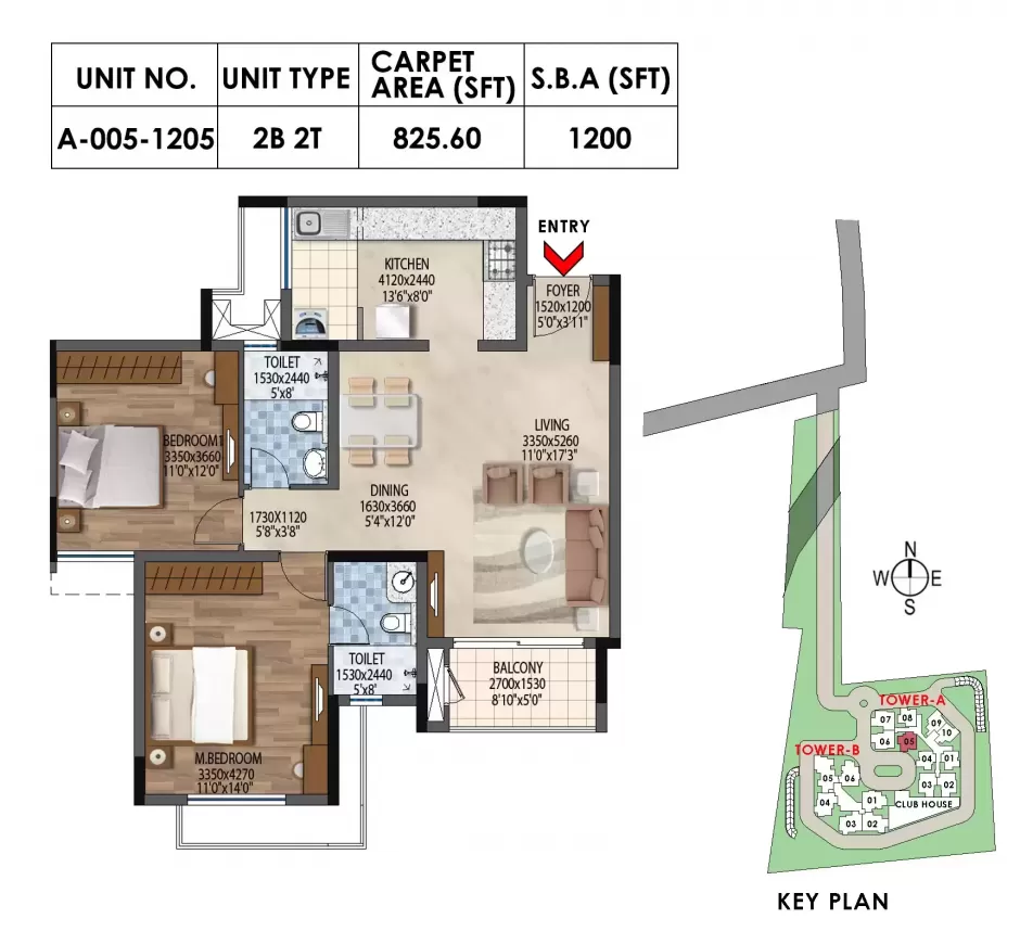 Floor plan for Bollineni Astra