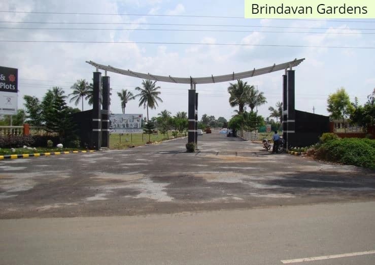 Floor plan for Brindavan Gardens