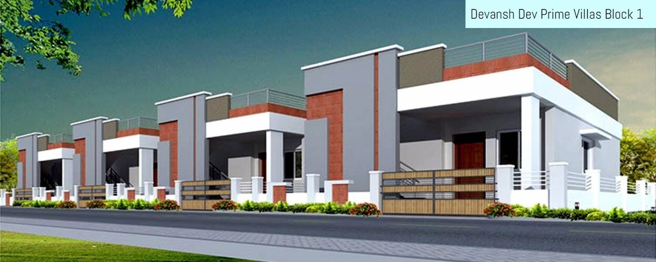 Floor plan for Devansh Dev Prime Villas Block 1