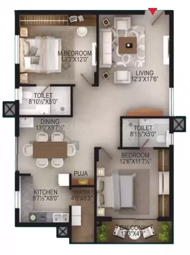 Floor plan for EIPL Apila