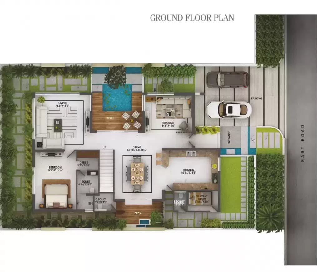 Floor plan for EIPL La Paloma Villas