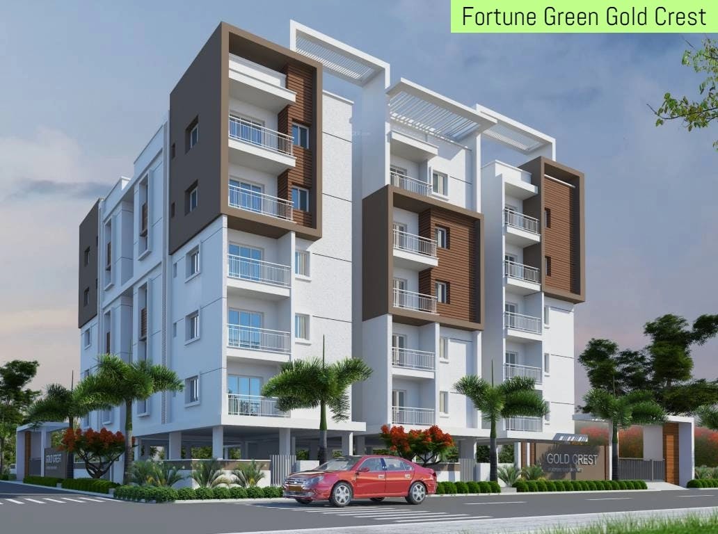 Image of Fortune Green Gold Crest