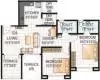 Floor plan for GK Developers Rose E Mehar