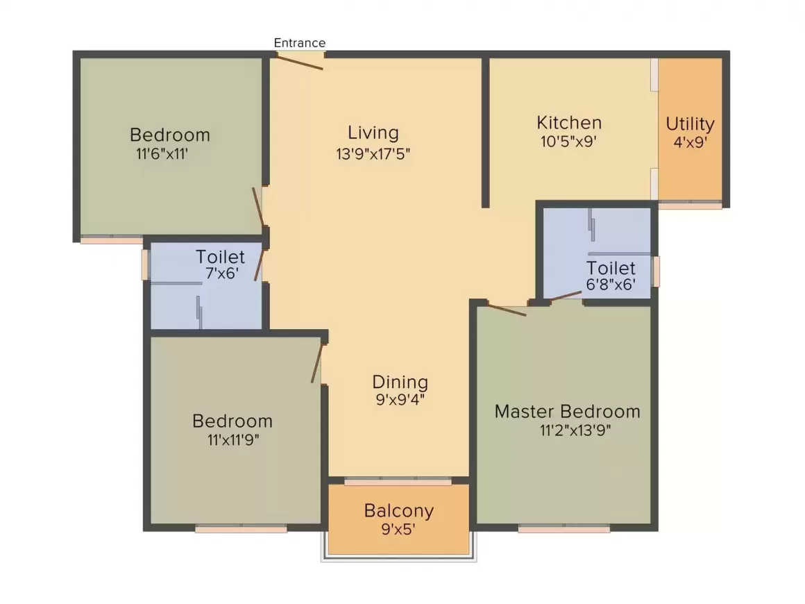 Floor plan for GM Global Techies Town