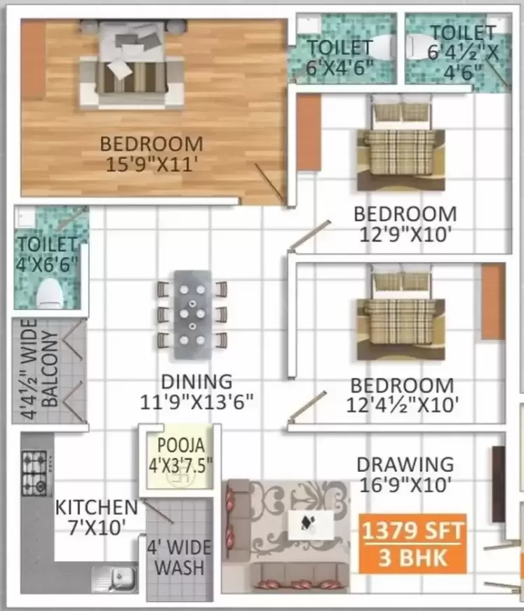 Floor plan for Go Green Arcade