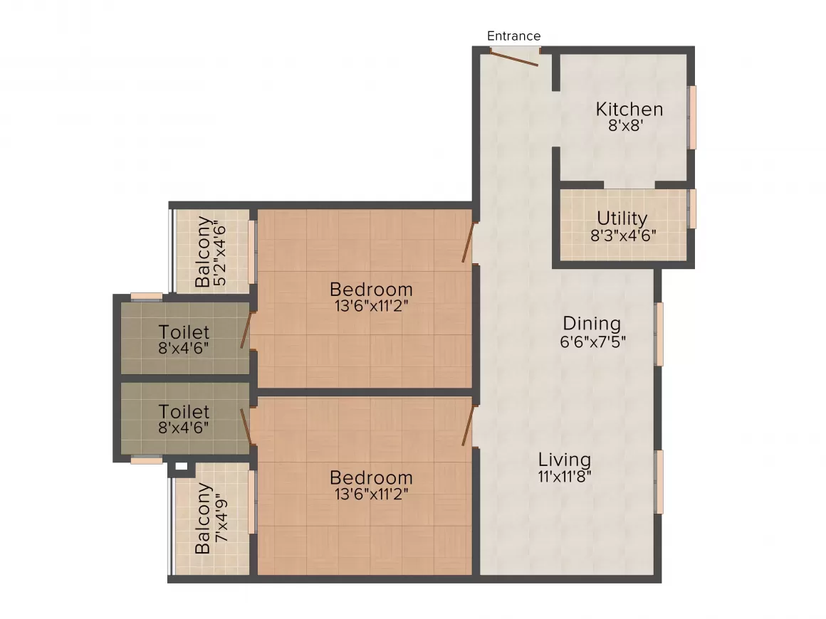 Floor plan for Griha Unnathi