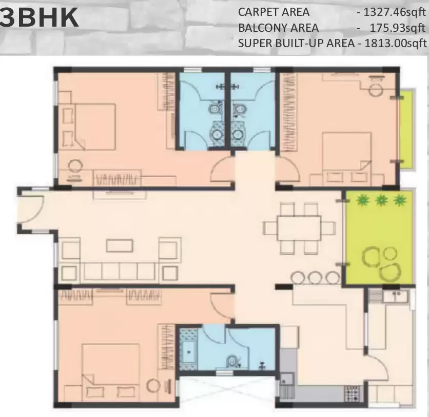 Floor plan for Griha Unnathi