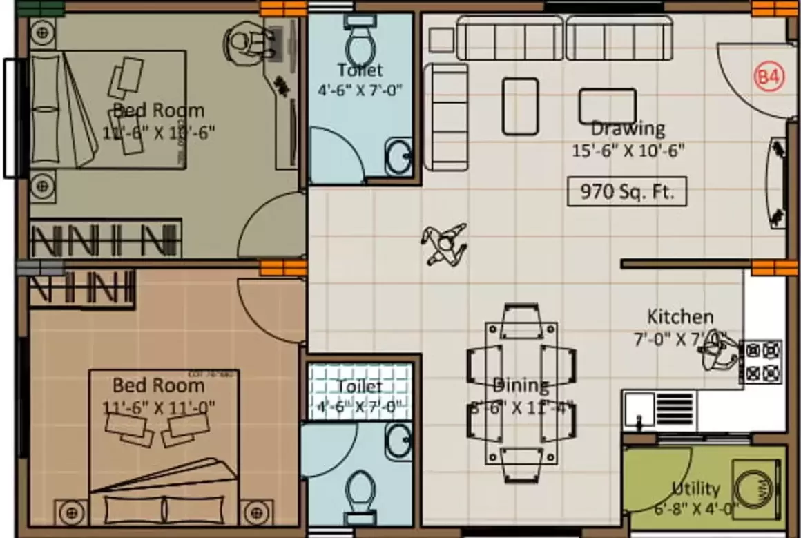 Floor plan for Hilife Nature