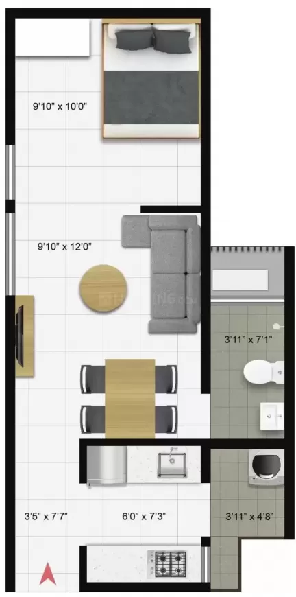 Floor plan for Iconest3