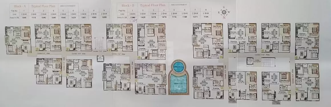 Floor plan for JR Elegance