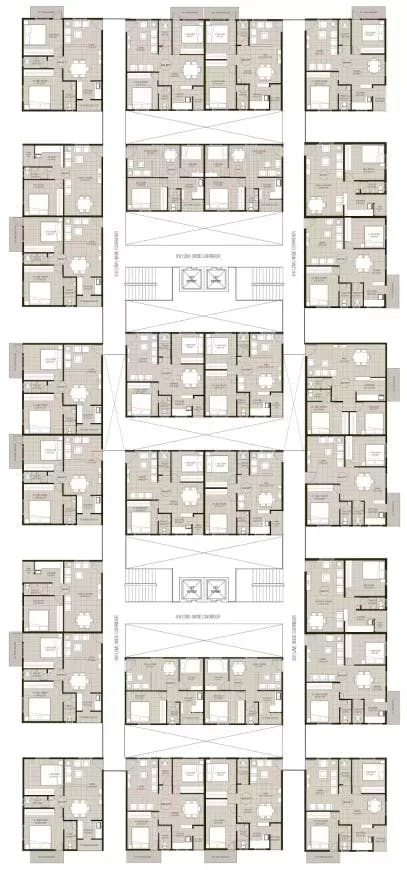Floor plan for Janapriya Sitara A1