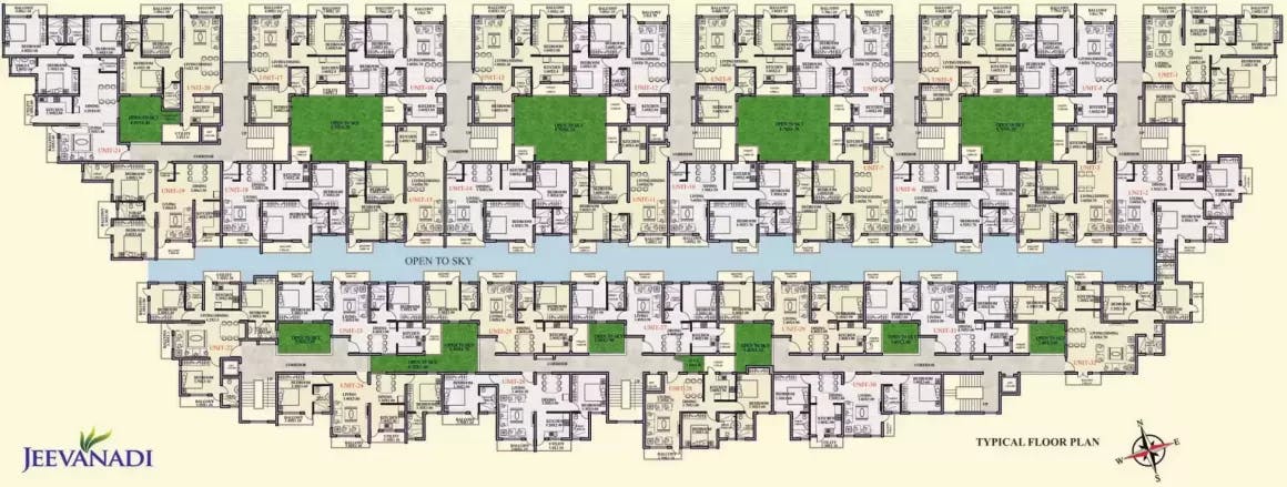 Floor plan for Jeevanadi Sampoorna