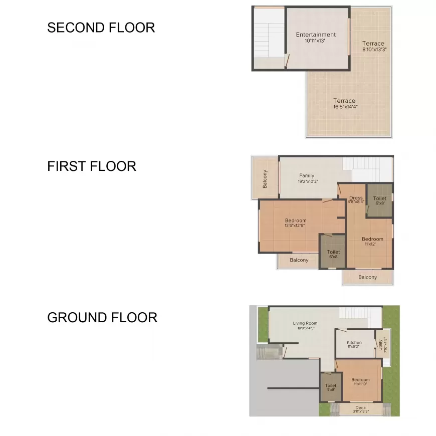 Floor plan for LGCL Stone Scape