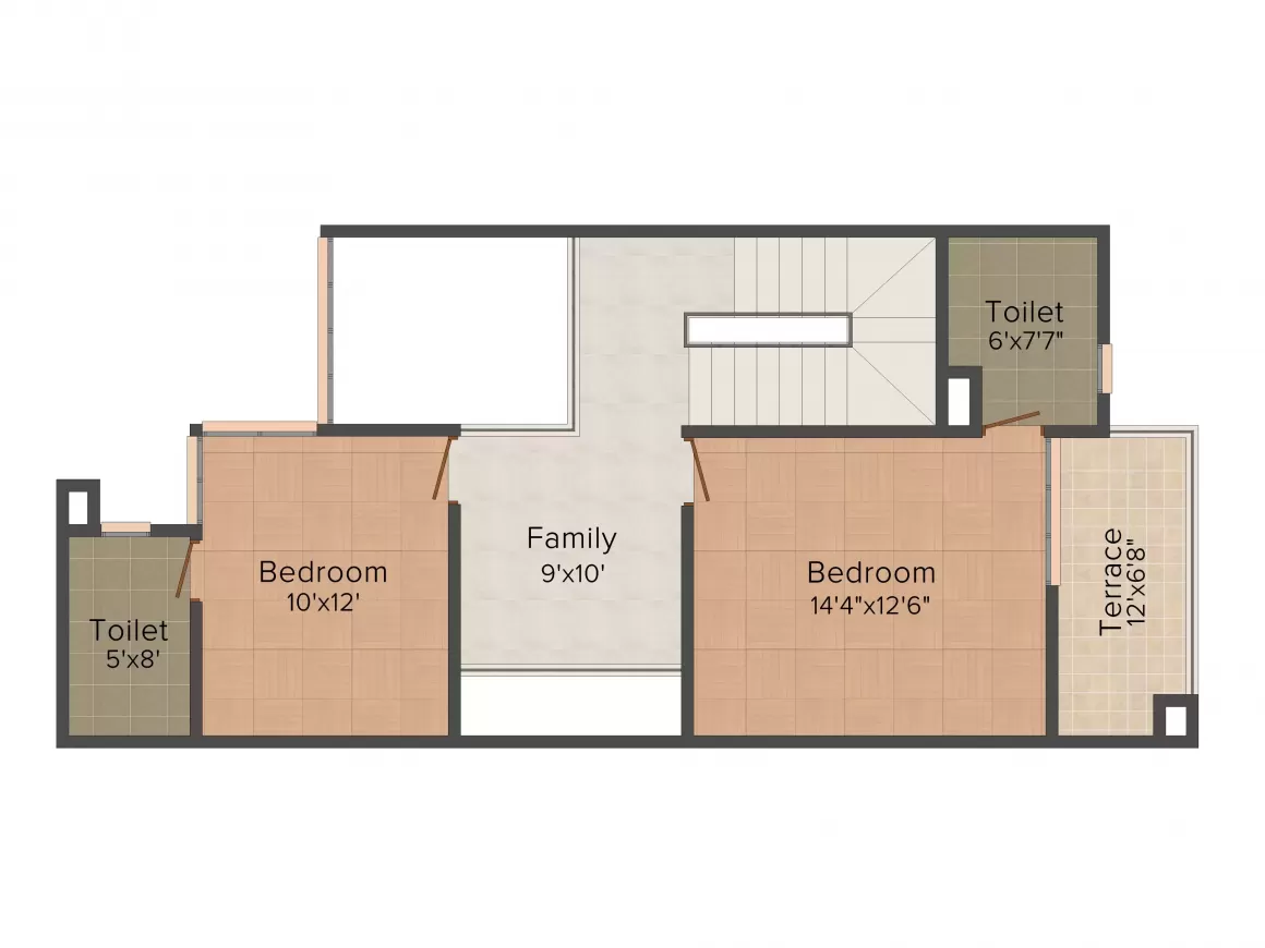 Floor plan for Mantri Courtyard