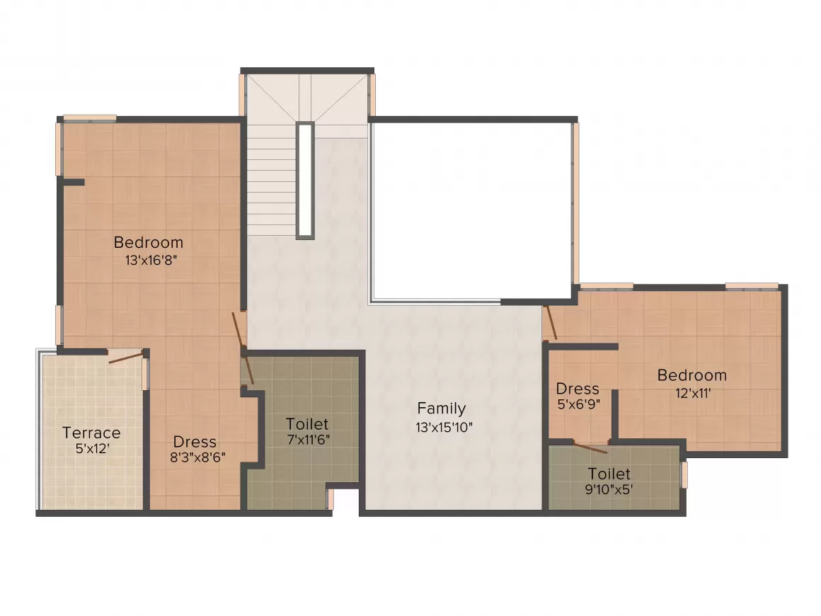 Floor plan for Mantri Courtyard