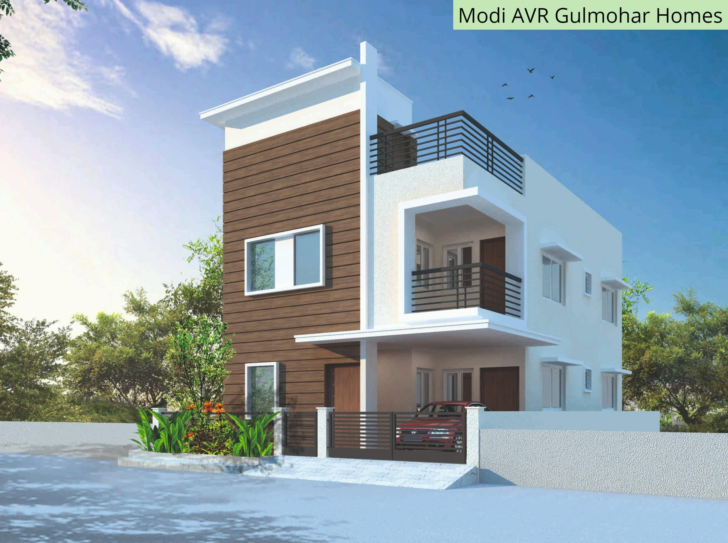 Floor plan for Modi AVR Gulmohar Homes