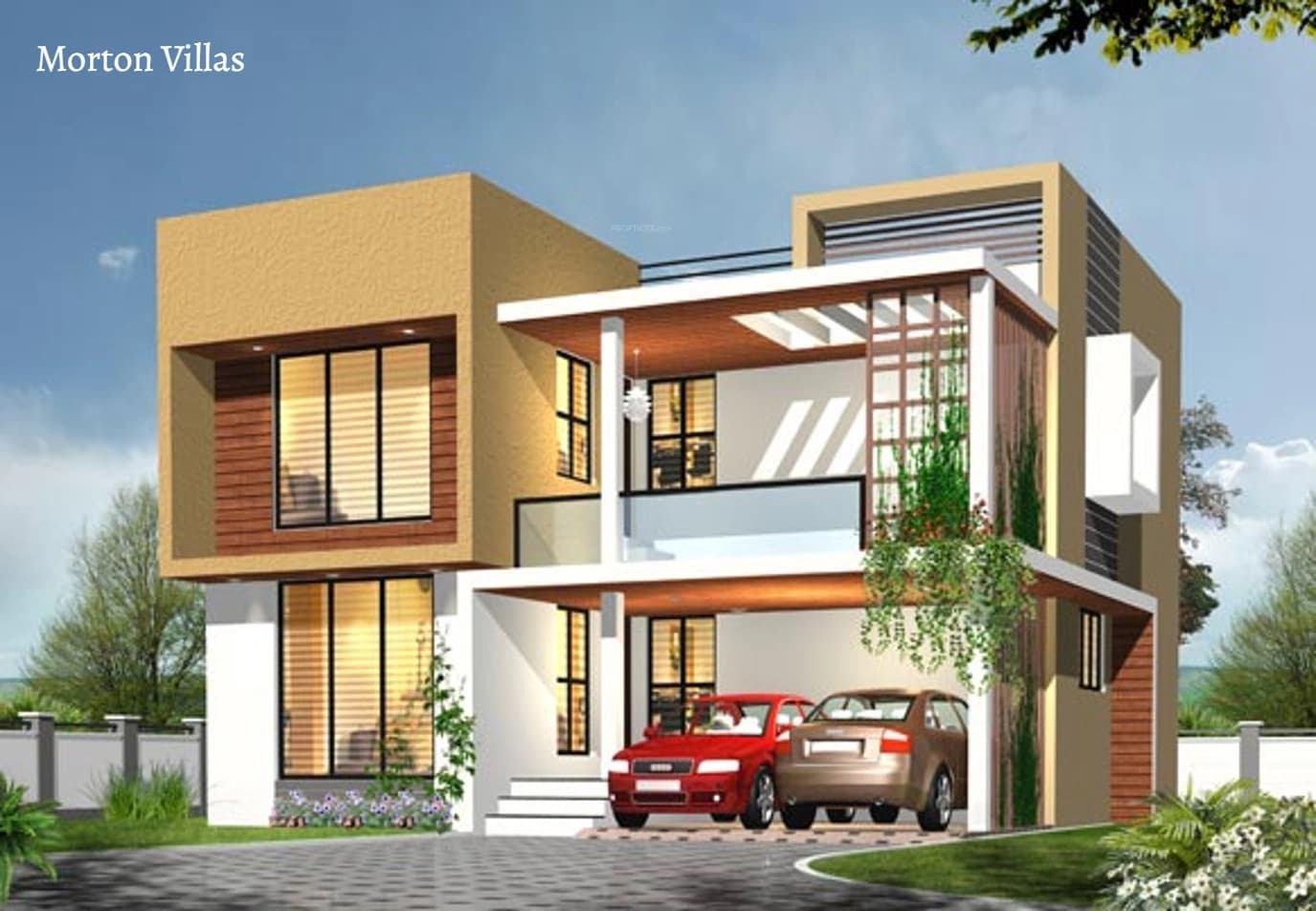 Floor plan for Morton Villas