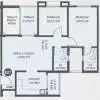 Floor plan for Mulik Luxuria B Wing