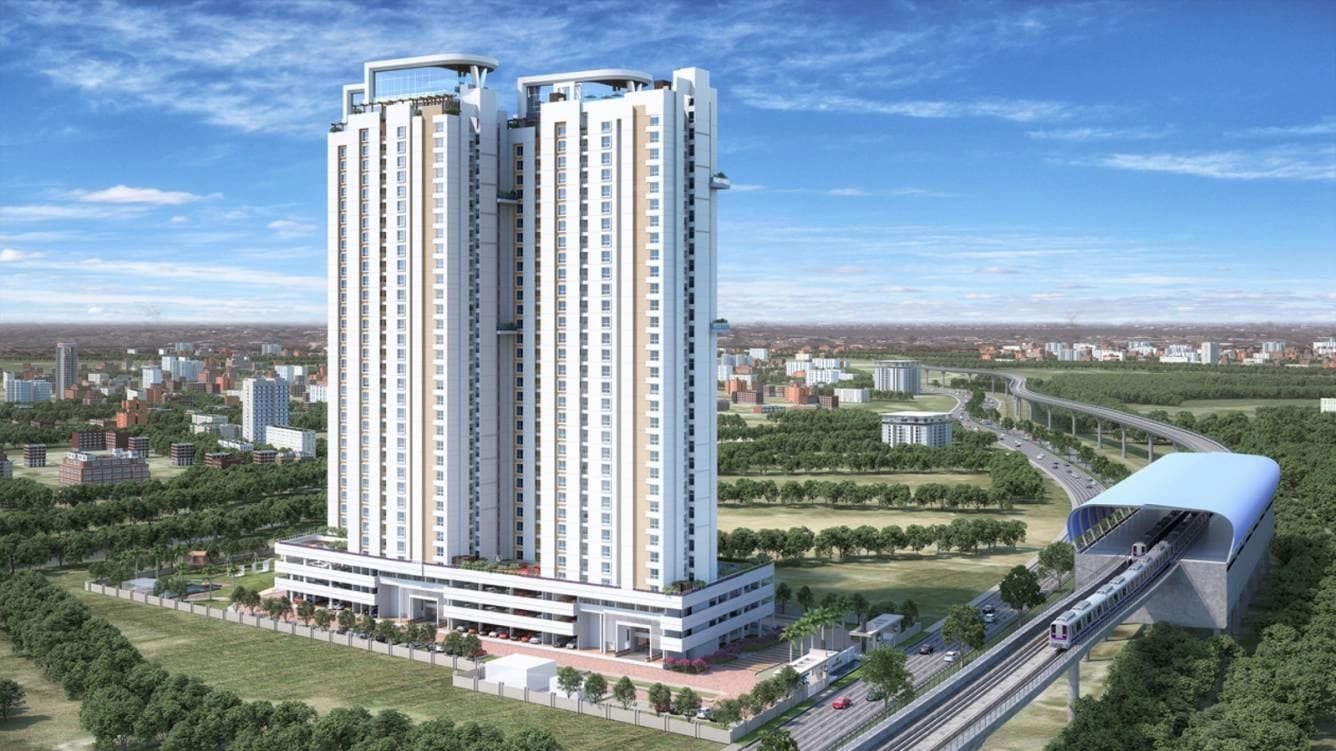 Floor plan for Navami Landmaark