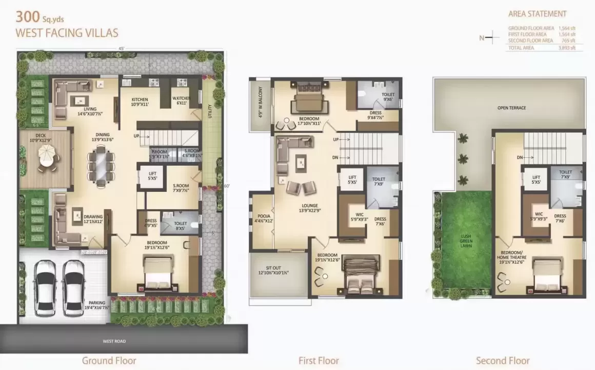 Floor plan for Omsree Malabar Greens