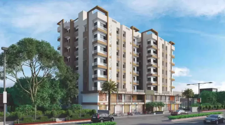 Floor plan for Parshwanath Heights Apartment