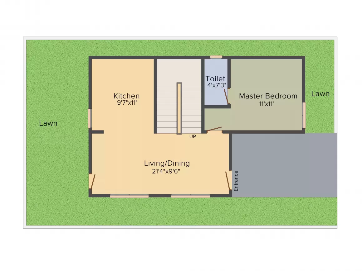 Floor plan for Praneeth Pranav Blooms