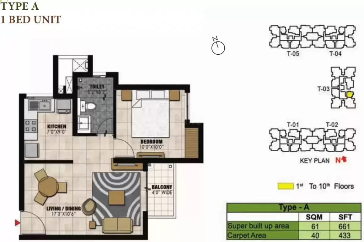 Floor plan for Prestige Willow Tree