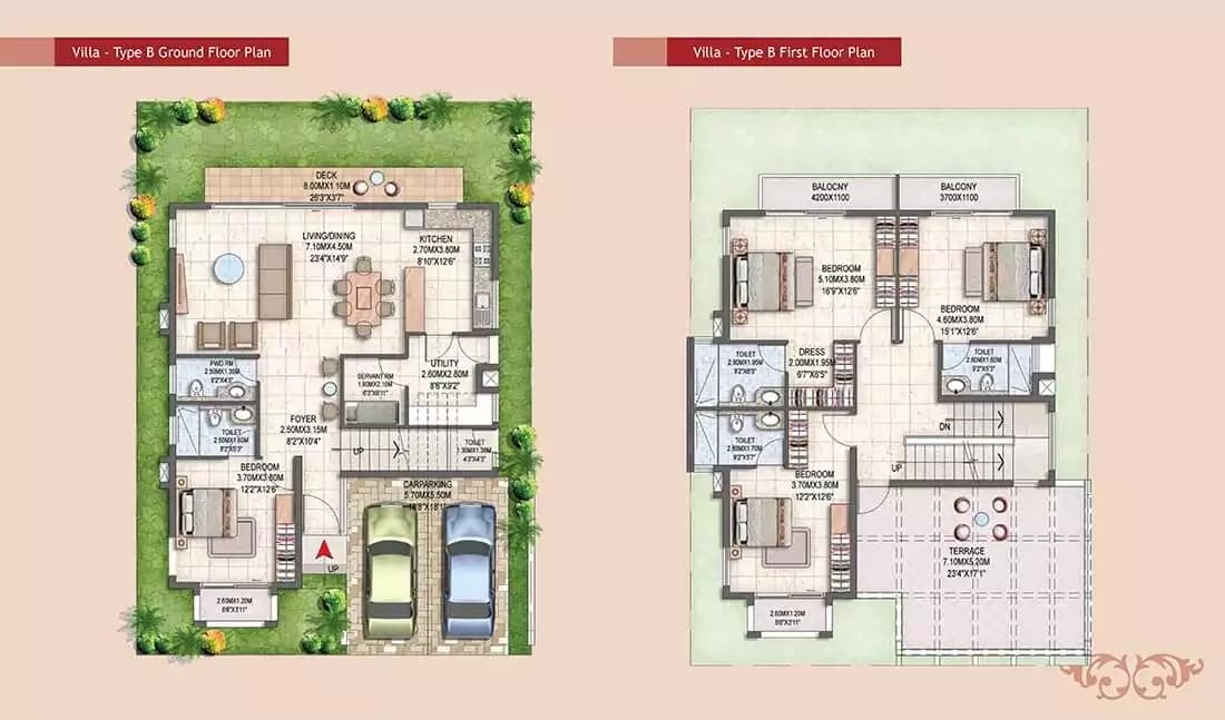 Floor plan for Prestige Silver Oak