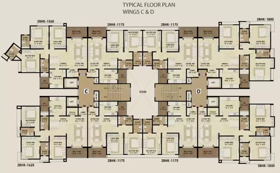 Floor plan for Pride Enchanta