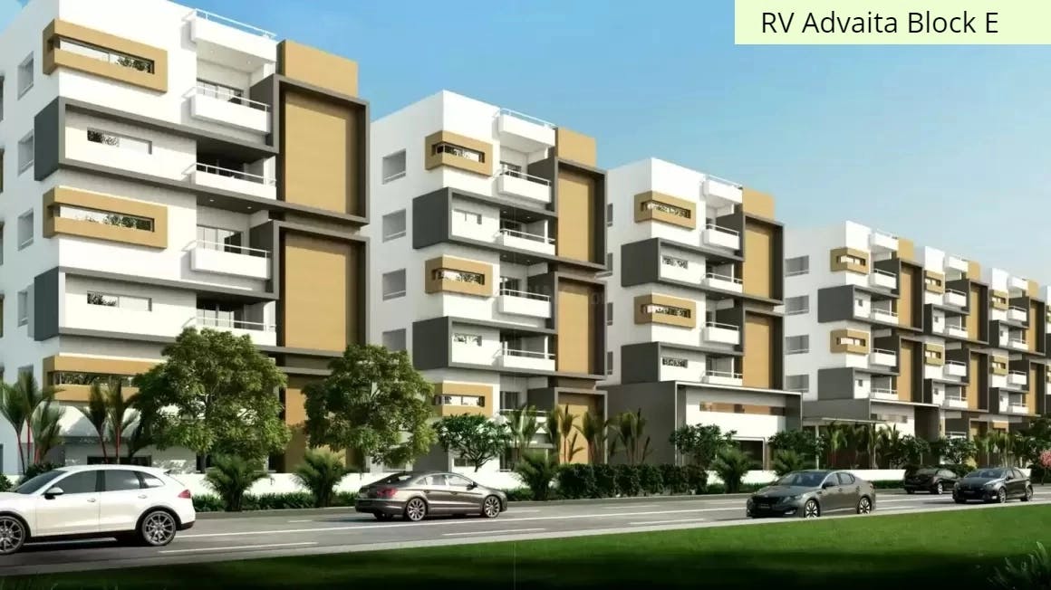 Floor plan for RV Advaita Block E