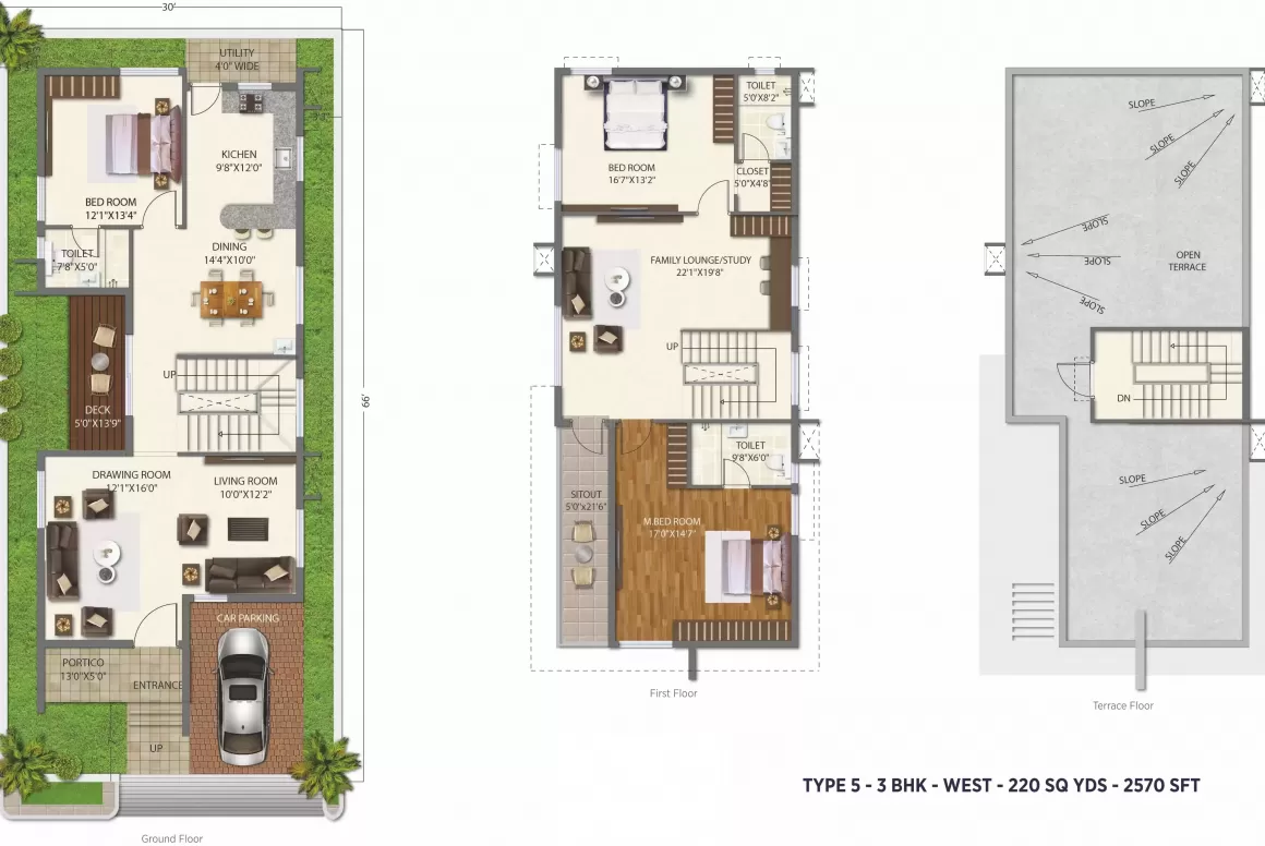 Floor plan for Ramky The Huddle