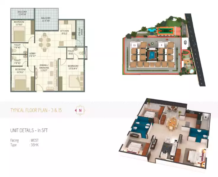 Floor plan for Ruchira Iris