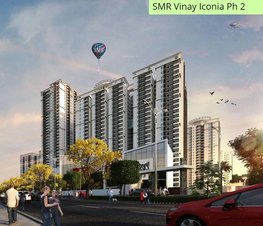 Floor plan for SMR Vinay Iconia Ph 2