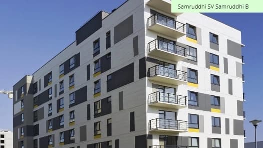 Floor plan for Samruddhi SV Samruddhi B