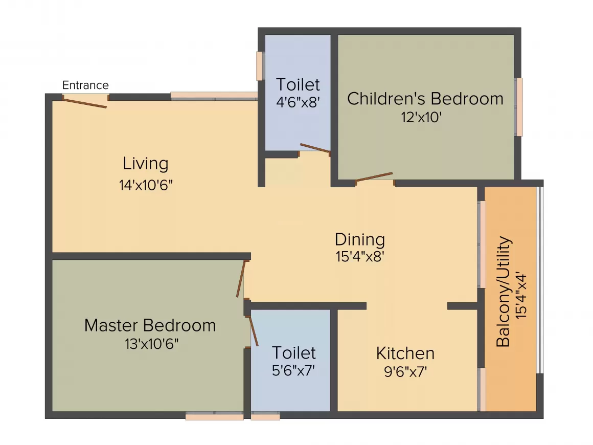 Floor plan for Sanjeevini Sanctuary